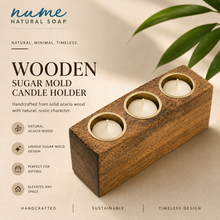 Load image into Gallery viewer, 3 Hole Sugar Mold with cups