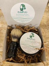 Load image into Gallery viewer, Aloe Clover Men's Shaving Soap and Brush