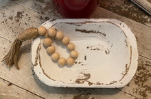 Load image into Gallery viewer, Small Wooden Dough Bowl
