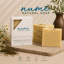 Load image into Gallery viewer, Chamomile Green Tea Soap
