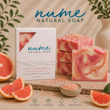 Load image into Gallery viewer, Grapefruit Soap with Pink Himalayan Salt
