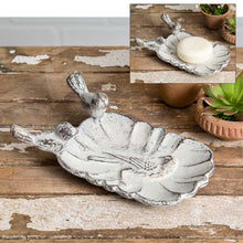 Load image into Gallery viewer, White Wren Soap Dish
